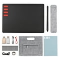 thumbnail image 1 of T505 Digital Drawing Tablet with 7.6x5.6in Active Area, 8192 Levels Pressure Sensitivity & 8 Customizable Shortcuts – Battery-Free Stylus, Smooth Natural Lines for Illustration/Design/Online Teaching, 1 of 6