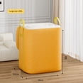 thumbnail image 2 of TIELUTT Storage with Lid Extra Large Capacity Double Zipper Organizer Reinforced Handle Can Clear Storage for Clothes Baby Clothes Storage Organizer Moving Small Foldable Boxes for Organizer 13x13, 2 of 2