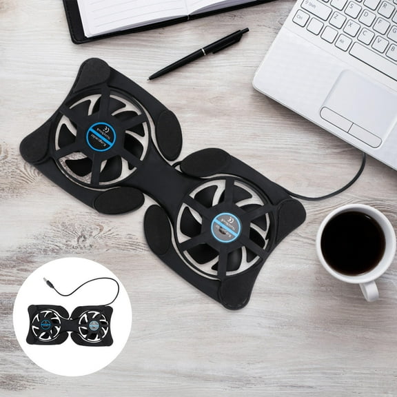 FELTECHELECTR 1Set Foldable Laptop Cooling Pad Stand for Travel 32x14.5x2cm
