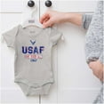 thumbnail image 5 of US Air Force Vintage One Over All Romper Boys or Girls Infant Baby Brisco Brands 12M, 5 of 6