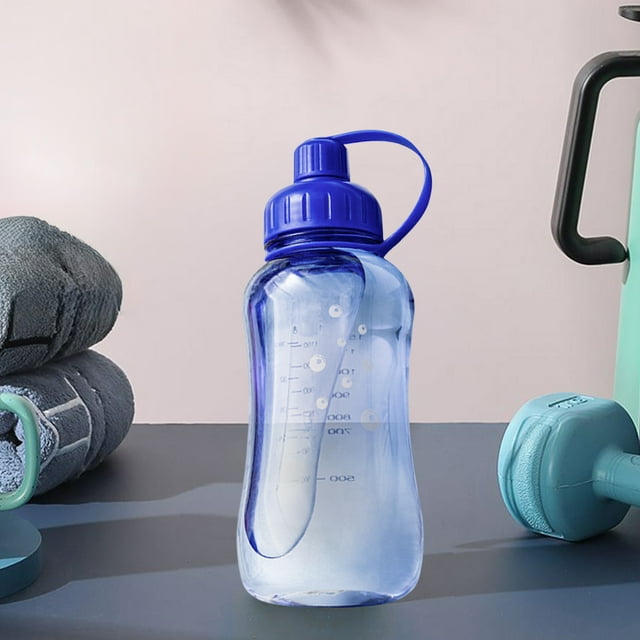 Amzcrzy Kitchen Utensils, Heat Resisting Sports And Fitness Water Bottle Large Capacity Exquisite Fall-proof Water Cup Men's Portable Dynamic Concise Space Water Glass Plastic Sports Water Bottle