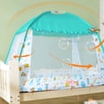 thumbnail image 3 of Mosquitera para Camas con Cremallera, con Dosel para Cuna de como se describe, 3 of 9