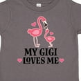 thumbnail image 4 of Inktastic My Gigi Loves Me Flamingo Girls Toddler T-Shirt, 4 of 5