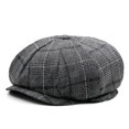 thumbnail image 2 of SGFCWSX Beret Hat Men,Duckbill Hat Winter Plush Retro Golf Beret Hat Navy Free Size, 2 of 5