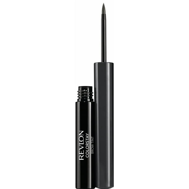 Tinte para cejas Revlon ColorStay Soft Black, resistente al agua las 24 horas