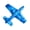 Blue, variant on mdesiwst EVA Foam Airplane Model Hand-Throwing Aircraft Toy Lightweight Kids Educational Glider Airplane Toddlers Boys Girls Outdoor Colorful Flying Plane Toy