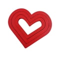 thumbnail image 2 of Día de San Valentín Diy Puzzle Heart Forma Ornament rojo para regalos de aniversario decoración de 10x11cm decoración romántica multipropósito, 2 of 9