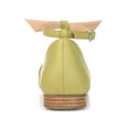 thumbnail image 4 of Journee Womens Vielo Ballet Almond Toe Buckle Flats, Widths Available, 4 of 10