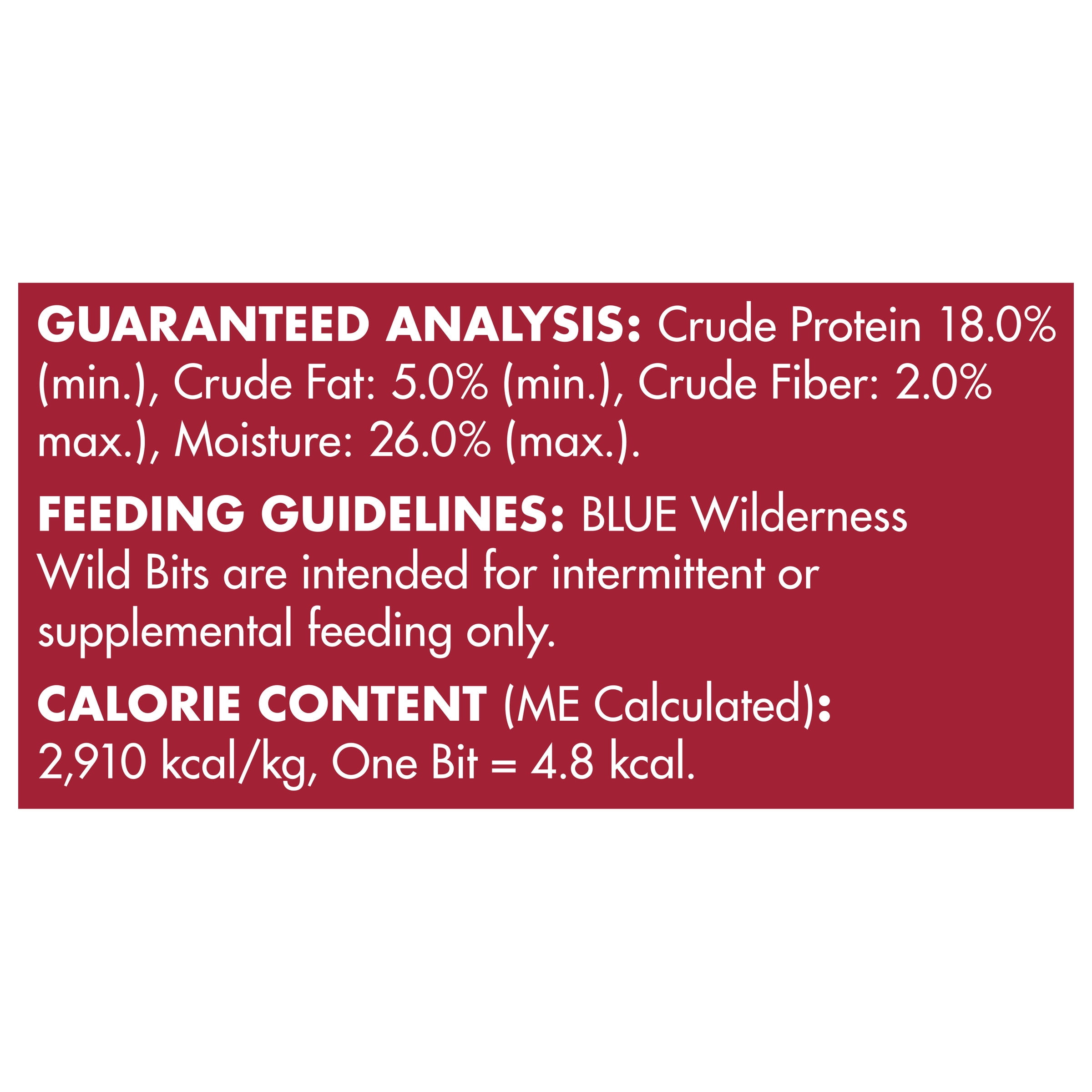 Blue wilderness wild bits cheap salmon