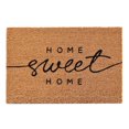 thumbnail image 1 of Tapete De Entrada Mainstays Fibra De Coco, 40 x 60 cm, Diseño "Home Sweet Home", 1 of 4