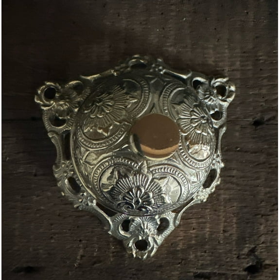 Maritime Treasures Ornate Victorian Counter Service Desk Bell in Vintage Styled Brass | Retail Counter | Prop | Set Design