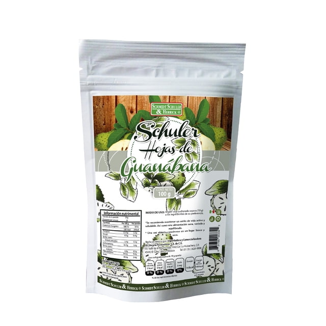 HOJAS DE GUANABANA 100 GR SCHULER SCHULER 100GR