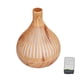 thumbnail image 2 of Humidificador de grano de madera de 400ml, lámpara LED colorida eléctrica hueca, difusor de aromaterapia con control remoto, enchufe británico, 2 of 5