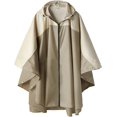 thumbnail image 1 of HAHDAXIA Poncho de Pluie à Capuche Imperméable Manteau de Pluie Veste pour Hommes Femmes Adultes, 1 of 6