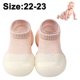 thumbnail image 1 of Blue and white Zapatos para caminar Tejidos para niños pequeños, niñas y niños, zapatillas de deporte sin cordones para exteriores, 1 of 5