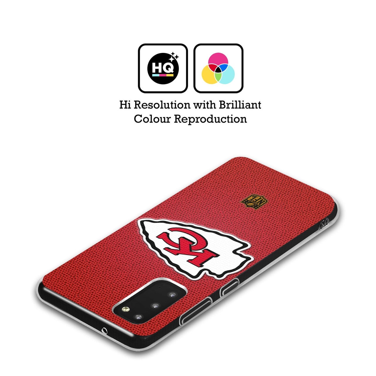 Head Case Designs NFL Kansas City Chiefs Logo Football Soft Gel Case for Samsung Galaxy S24 5G