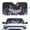 Butterfly and Florals, variant on XYZCANDO Butterfly and Florals Heat AND UV Block Window Sun Blocker for Auto Interior Sun Visor Protector Sunshade Easy Storage