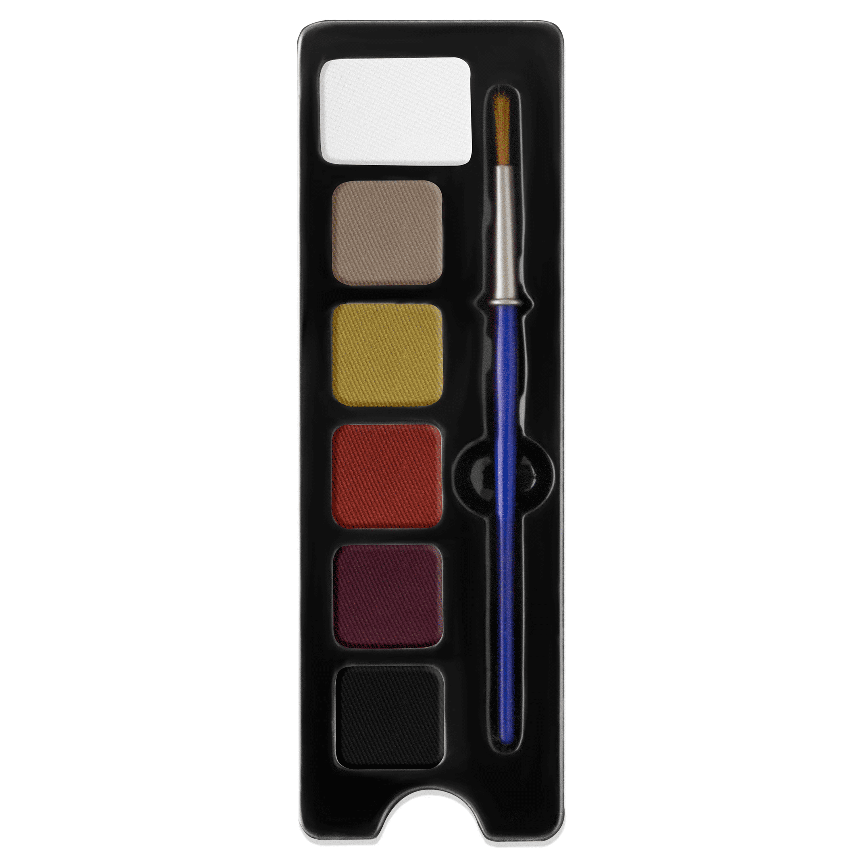 Woochie 6 Color Halloween Horror Makeup Palette with Brush