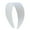 White, variant on Motique Accessories White 2 inch Hard Plastic HeadBand with Teeth Women and Girls Wide Hair Band