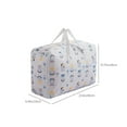 thumbnail image 3 of CASAFUN Large Storage Bag - Oxford Cloth Clothing Organiser - Moving Packing Bag - Storage Bag - Travel Quilt Travel, 3 of 7