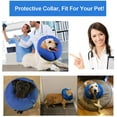 thumbnail image 4 of Inflatable Collar For Pet Dog Cat Comfortable Soft Recovery Swimming Protection With Magic Zipper For Pet Dog Neck Protection Pillow, 4 of 7