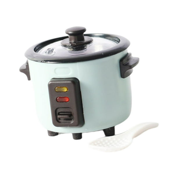 keepw 1/12 Miniature Rice Cooker Supplies Scenery Living Room Home ...