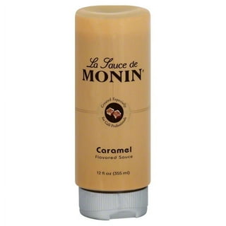 Monin Vanille 700 ml + sauce Caramel Monin 500 ml + pompe à sirop Monin -  Crema