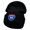 Black, variant on Interstate 95 Sign Embroidered 12 Inch Long Knitted Beanie - Heather Charcoal OSFM
