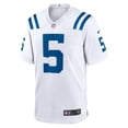 thumbnail image 3 of Indianapolis Colts Anthony Richardson Sr #5 White 2025 NFL Game T-shirts, 3 of 4