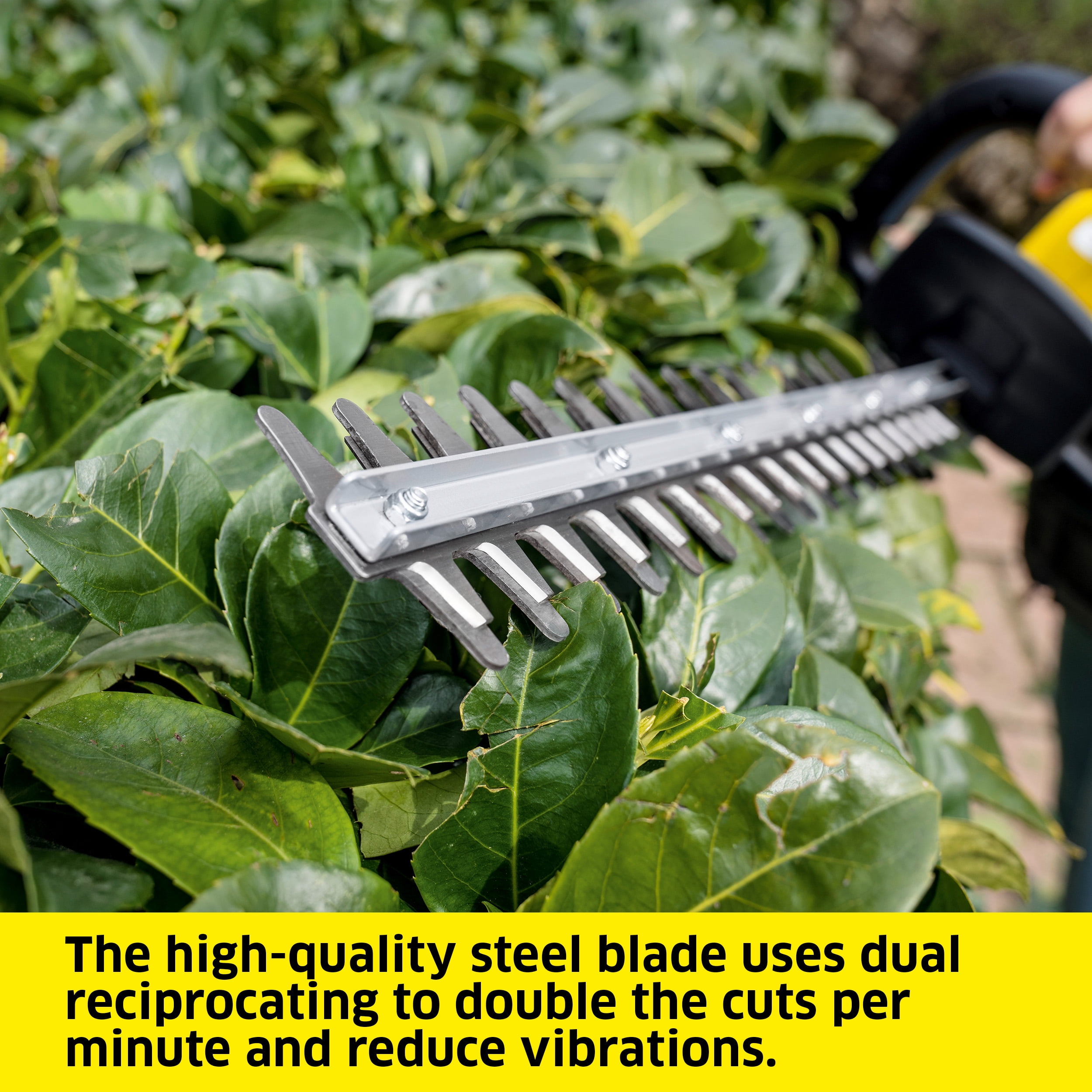 Karcher Cordless Hedge Trimmer, HGE 18-45, rotating handle - Tool Only