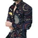 thumbnail image 2 of Camisas de moda con estampado floral en 3D para hombre, camisas de manga larga con solapa estampada, ropa informal vintage de calle con gráficos geniales, tops ajustados para hombre, 2 of 5