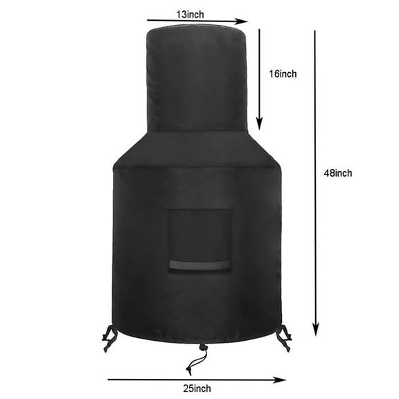 Waterproof Outdoor Patio Chiminea Cover, Protect Your Chiminea Smile Home
