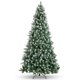 thumbnail image 1 of Qinaqin 6 FT Pre-Lit Artificial Christmas Tree con Pinecone de Profundidadcorations 150 cm Anchoarm Blanco Lights PVC Fir Tips Alturainged Branches para Easy Assembly 5MM Cobre de, 1 of 6