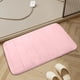 thumbnail image 5 of Tapete de terciopelo suave y antideslizante para cocina y baño | Respaldo de espuma de microfibra de color liso | Juego de 2 piezas lavable a máquina, 5 of 5