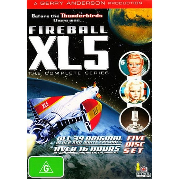 Fireball XL5 - Complete Series - 5-DVD Box Set ( Fire ball XL Five ) [ NON-USA FORMAT, PAL, Reg.0 Import - Australia ]