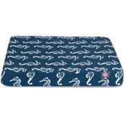 Sea Horse Medium Orthopedic Memory Foam Rectangle Dog Bed