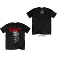 thumbnail image 1 of Slipknot Unisex T-Shirt Gray Chapter Skull (Back Print), 1 of 3