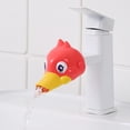thumbnail image 6 of deevoka 3X Animal Shaped Kids Faucet Extender Anti for Kids Red Duck, 6 of 9