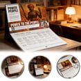 thumbnail image 2 of Black History Calendar 2026, 2026 Power to the People 365 Facts Calendar, Educational Inspirational Gift for History Enthusiasts, Classroom & Home Decor(1PC), 2 of 8