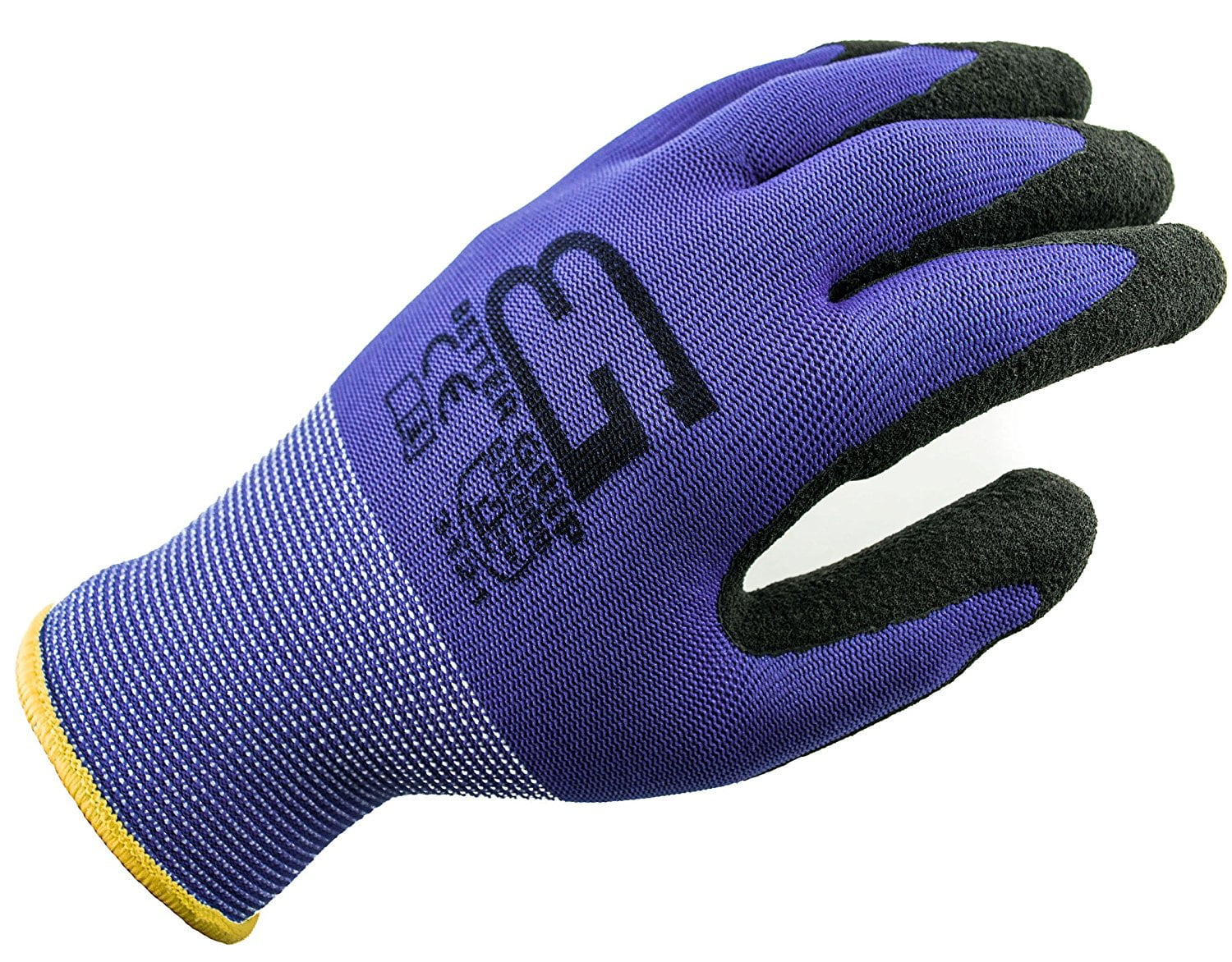 Better Grip?? Ultra Thin Sandy Latex Coated Gloves XL / Blue / 4