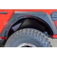 thumbnail image 1 of Fits 2018-2023 Jeep Wrangler JL DV8 Offroad Inner Fender INFEND-03RB Solid and Perforated Design; Without Logo; Powder Coated; Black; Aluminum; Set Of 2, 1 of 5