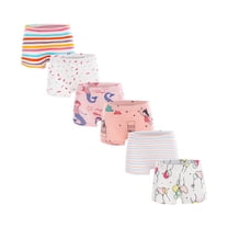 6Pcs/Pack Little Girls Boxer Panties Kid Girl Cute Cartoon Print Underwear Toddler Cotton Underpants Shorts