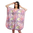 thumbnail image 1 of Moomaya Robe Courte de Caftan de Plage, Robe de Couverture Imprimée, Kaftan pour Femmes, Tenue de Plage, Couverture, 1 of 4