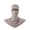 Light Gray, variant on Sun Protective Scarf Breathable Mesh Head Wrap for Women Men Outdoor Daily Use Lightweight Comfortable, Brown