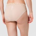 thumbnail image 4 of Hanro Culotte Taille Haute Moments pour Femmes, Peau, Petite, 4 of 4