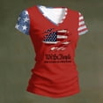 thumbnail image 4 of Fabrcox 1776-2026 250 Anniversary USA Shirt Flag Print 4th of July Womens Shirt We the People Celebration Freedom Patriotic Shirts for Women, 4 of 4