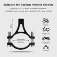 thumbnail image 2 of Bicycle Phone Holder Handlebar Mount Supports Aluminum Smartphone Bracket Motorcycle Accessories, 2 of 8