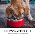 thumbnail image 4 of Cuenco para perros The Coldest Water, acero inoxidable, antideslizante, 3,5 L, 4 of 9