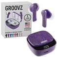 thumbnail image 1 of Audífonos inalámbricos Bluetooth Groovz Purple Python IPx4, 1 of 9