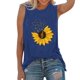 thumbnail image 1 of Tank Top Para Mujeres Workout Mujeres Casual Activewear Tank Tops sin mangas Yoga entrenamiento Tank Tops ajuste suelto correr ejercicio gráfico camiseta (Navy, S), 1 of 4
